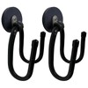2 Pack Garage Magnetic Hooks Heavy Duty, Utility Magnet Storage