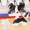 HAEUBDYAE Custom White Blank Bases,DIY Pet Toy Action Figures Collie,Blank