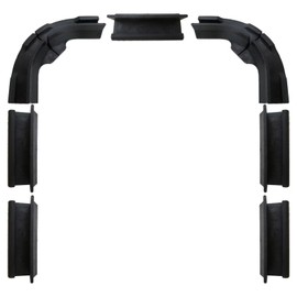 7 Piece Mounting Bracket Kit for Hue Play Gradient Lightstrip, TV LED Light Strip Holder Mount Set for Philip, Mounting Clips Holder Set