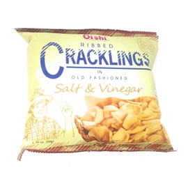 Oishi Cracklings Salt & Vinegar Beer Match (50g)