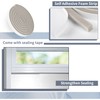 Flamorrow Portable Air Conditioner Window Seal Kit with Insulation Foam