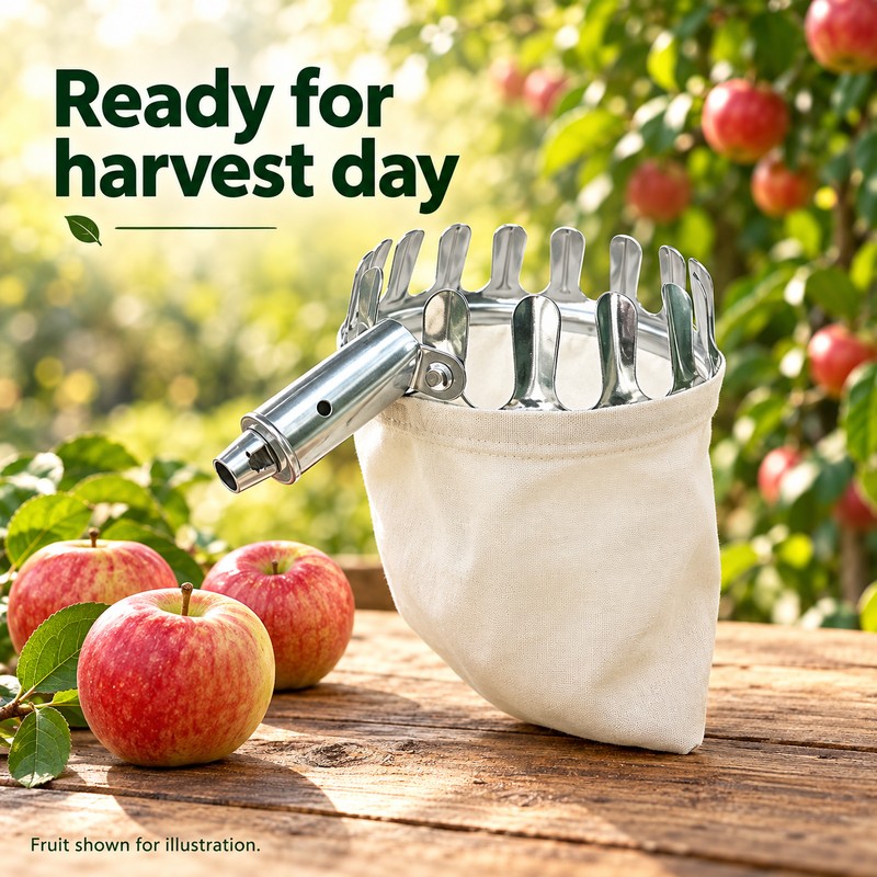 Fruit Picker Tool for Harvesting Tree Fruit – 14cm Fruit
