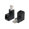 SinLoon RJ45 Crossover Adapter Cat6 Cat5e Ethernet RJ45 Male Female