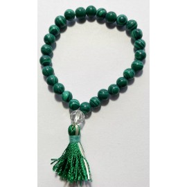 Green Malachite Stone Handmade Healing Bracelet 7 mm
