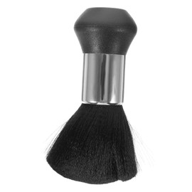 WOONEKY Hairdressers Professional Brush Hair Cutting Kit Round Wooden Handle Lint Brush for Ear Neck