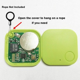 Riloer 6 x Car Keying GPS Tracker Kid Pet Wallet Key Alarm Locator Real Time Search Device