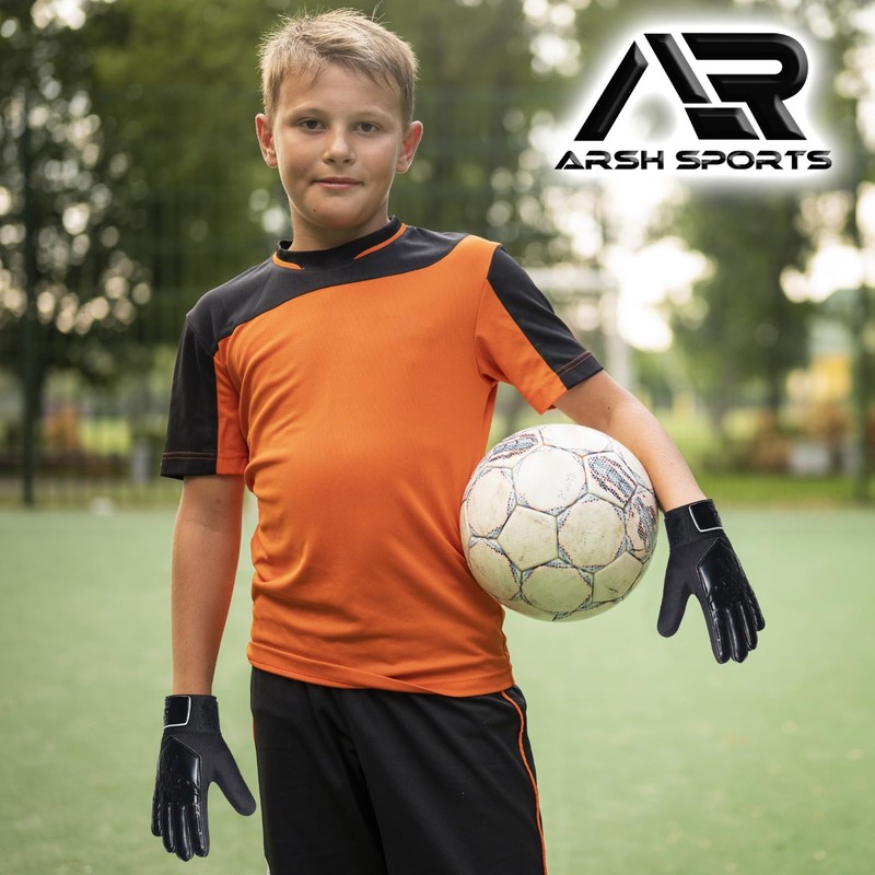 Arsh Sports Goalkeeper Gloves for Kids,Youth and Adult Football Soccer