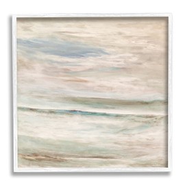 Stupell Industries Cloud Landscape Abstraction Mystical Off, Designed by Lori Dubois White Framed Wall Art