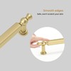 Haliwu 10 Pack Brushed Gold Cabinet Pulls, Kitchen Cabinet Handles