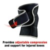 ACE Brand Adjustable Compression Knee Support, Moderate Support for Weak,
