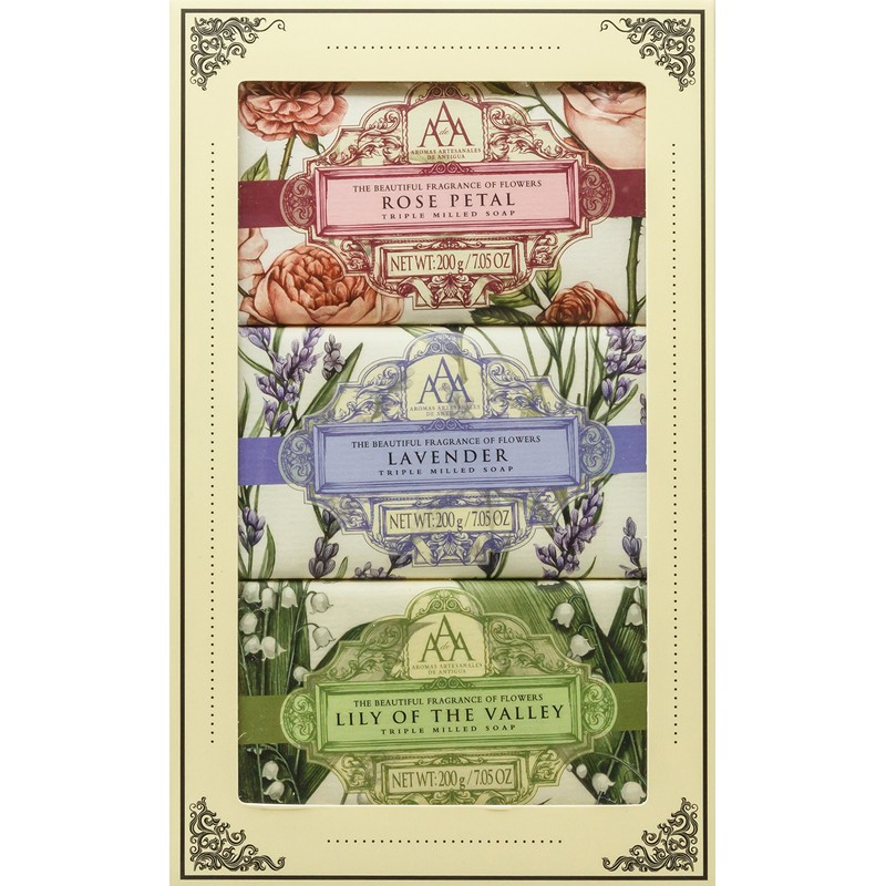 AAA by Somerset Floral soap set by somerset, 7.05 Fl