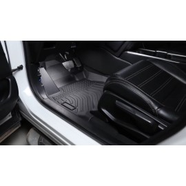 Autohai Car Floor Mats for 17-20 Hyundai Elantra No Fit GT All-Weather TPE Rubber Black