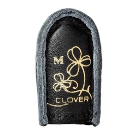 Clover Natural Fit, 3, Seamless Thimble, Black, Medium, Inner Dimensions 5/8" 16mm