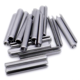 D1.5 (1.5mm x 8mm) Slotted Spring Pin (Heavy) - Stainless Steel (A1) (Pack of 20)