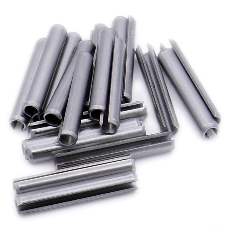 D1.5 (1.5mm x 8mm) Slotted Spring Pin (Heavy) - Stainless