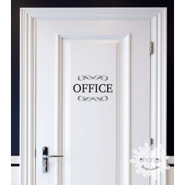 Laundry Decal/Door Decal/Pantry Door Decal/Restroom Decal/Office Sticker/Door Letters Decal/Custom Letter Decal