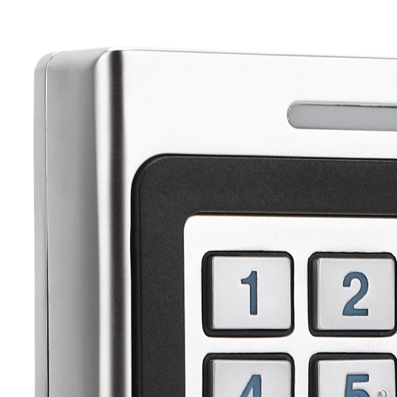 Access Control Keypad IP67 Waterproof Dustproof Password Card Open Keyless