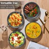 Pasta Bowls Set of 4, 35oz Large Ceramic Bowl Plates,