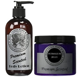 Black Canyon Maple Pecan Pie Scented Body Lotion and Petroleum Jelly Set, 32 Oz Lotion - 16 Oz Petroleum Jelly