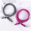 KOMBIUDA Fast Charging Cable Nylon Braided Data Sync Cable for