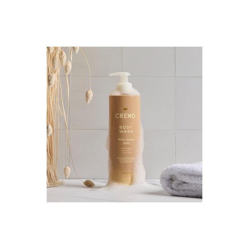 Cremo Cremo White Jasmine Amber Skin Moisturizing Body Wash for