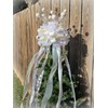 White Christmas Tree Topper - SIZE OF TREE: 6' -