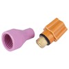 20pcs QQ150 TIG Welding Torch Consumables Ceramic Nozzle Collet Long