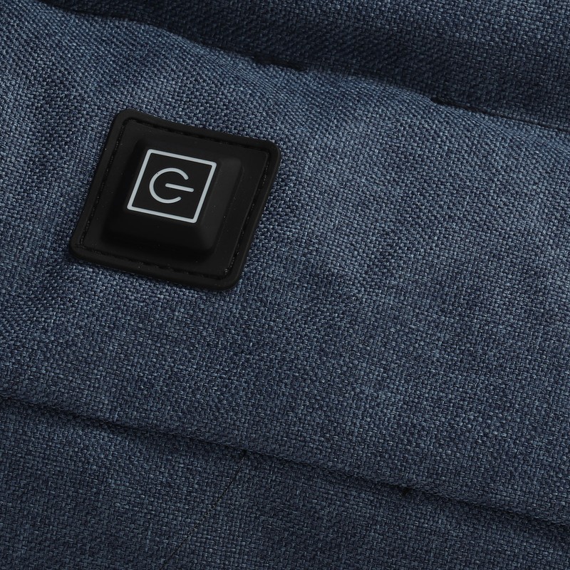 Folding Heated Cushion 3 Levels Temp Soft Portable Heating Chair