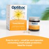Optibac Travel Abroad Probiotics -Vegan Digestive Probiotic Supplement Formulated for