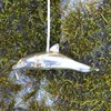 Dolphin Pewter Light Pull Traditional Switch Weight Handle Bathroom Light
