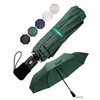 Chakipee Compact Travel Umbrella Windproof Strong- Automatic Folding Umbrellas for