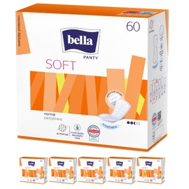 bella Panty Slipeinlagen Soft 6er Pack (6 x 60 Stück) atmungsaktiv für idealen Schutz