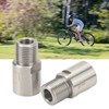 1 Pair Bike Pedal Extenders Chrome Molybdenum Steel Portable Bike