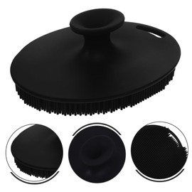 Healvian Face Brush Face Scrub Face Wash Brush Facial Wash Brush Facial Cleansing Brush Facial Brush Face Cleansing Brush Exfoliator Face Cleansing Brush Scrubber Black