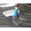 AQWater4all Wasserbett Füll- und Entleerungsadapter Blue Magic mit Gardena-kompatiblem Schlauchanschluss