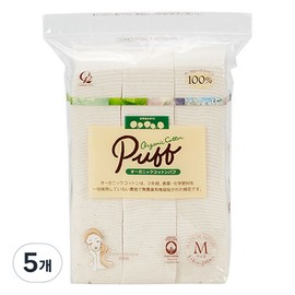 Partner_Reference Cotton Labo organic cotton pads, size M, 5 pieces, 200 pieces / 코튼라보 유기농 화장솜 M사이즈 5개 200개입