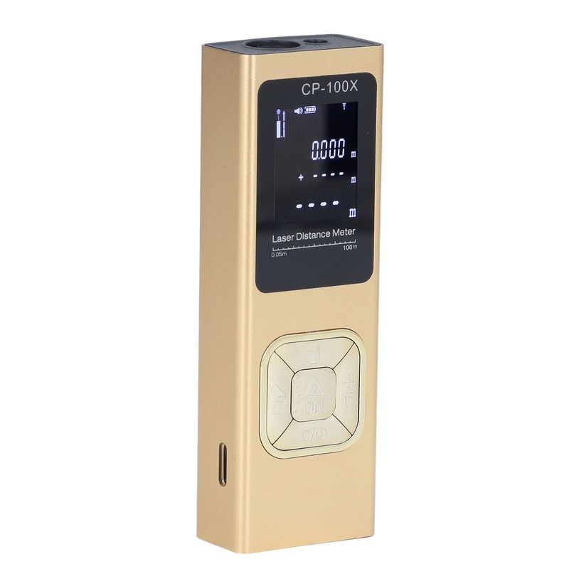 100m Distance Meter Ultrathin Handheld Accurate Electronic Laser Distance Measure