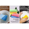 Cellulose Sponges,Heavy Duty Scrub Kitchen Sponge,Clean Tough Messes Without Scratching
