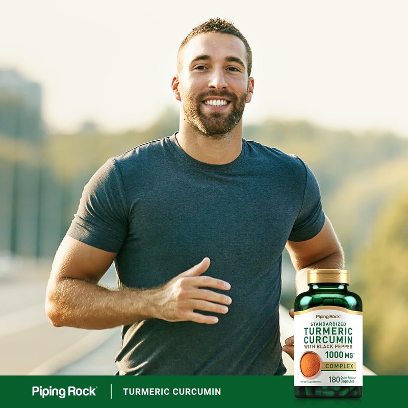 Piping Rock Piping Rock Turmeric Curcumin with Black Pepper 1000mg