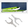 2Pcs Rowlock Socket Bracket 2in Aluminum Portable Durable Side Mount