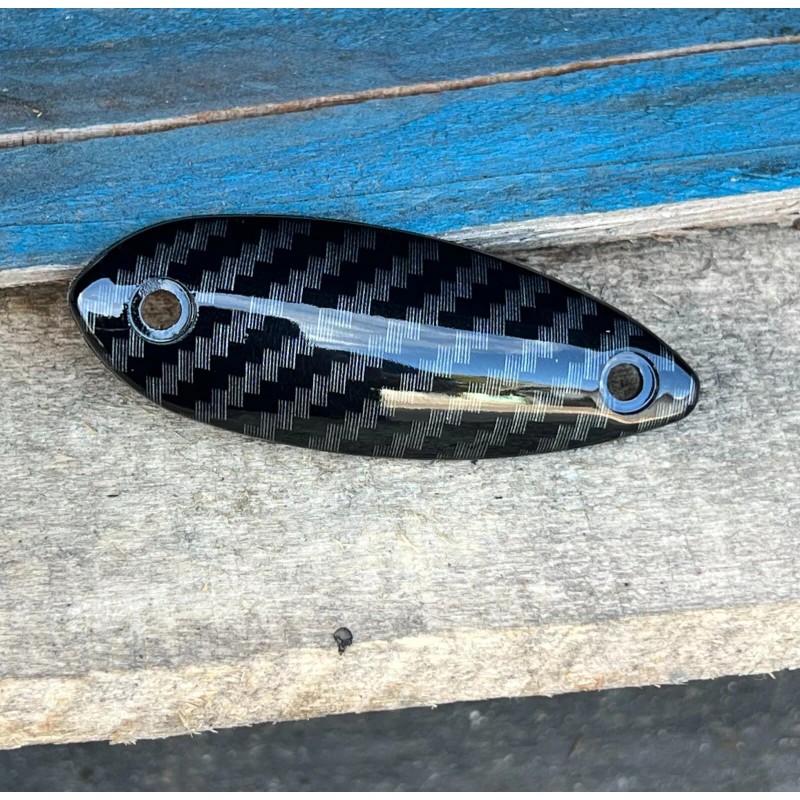 VMS RACING CARBON FIBER LOOK ANTENNA DELETE COVER FOR 88-91