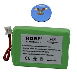 HQRP Battery Compatible with Sportdog ProHunter 2400 Model SD-2400 SR200-IM Remote Controlled Dog Training Collar Receiver Plus Coaster