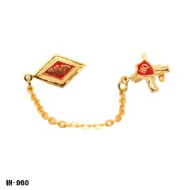 Wentworth Military Academy ~ School Chain Pin ~ HQ Headquarters Vanguard USA NEW