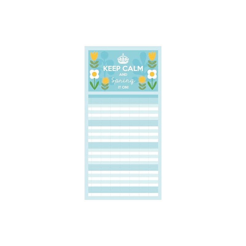 Keep Calm 2025 Family Planner Calendar