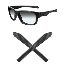 Mryok Replacement Earsocks for Oakley Jupiter Squared OO9135 Sunglasses - Black