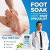 Pedicure Quality Foot Soak – Tea Tree Oil & Epsom