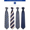 Enlision T4-01 Business Necktie, Set of 4, Men's, Width 3.3