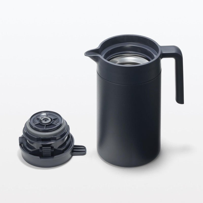 Muji 84334566 Wide Mouth Easy to Wash Hot and Cold