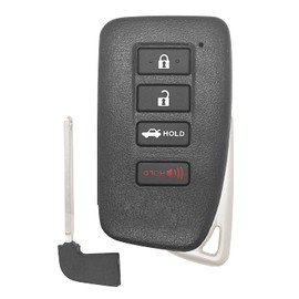 Smart Keyless Entry Remote Contorl Replacement For 2013-2018 LEXUS ES350 GS350 H SMART REMOTE FCCID:HYQ14FBA (281451-0020 BOARD);By Auto Key Max (1)