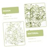 Tofficu 5sets Leaf Charm Pendants Acrylic Charms for Jewelry Making